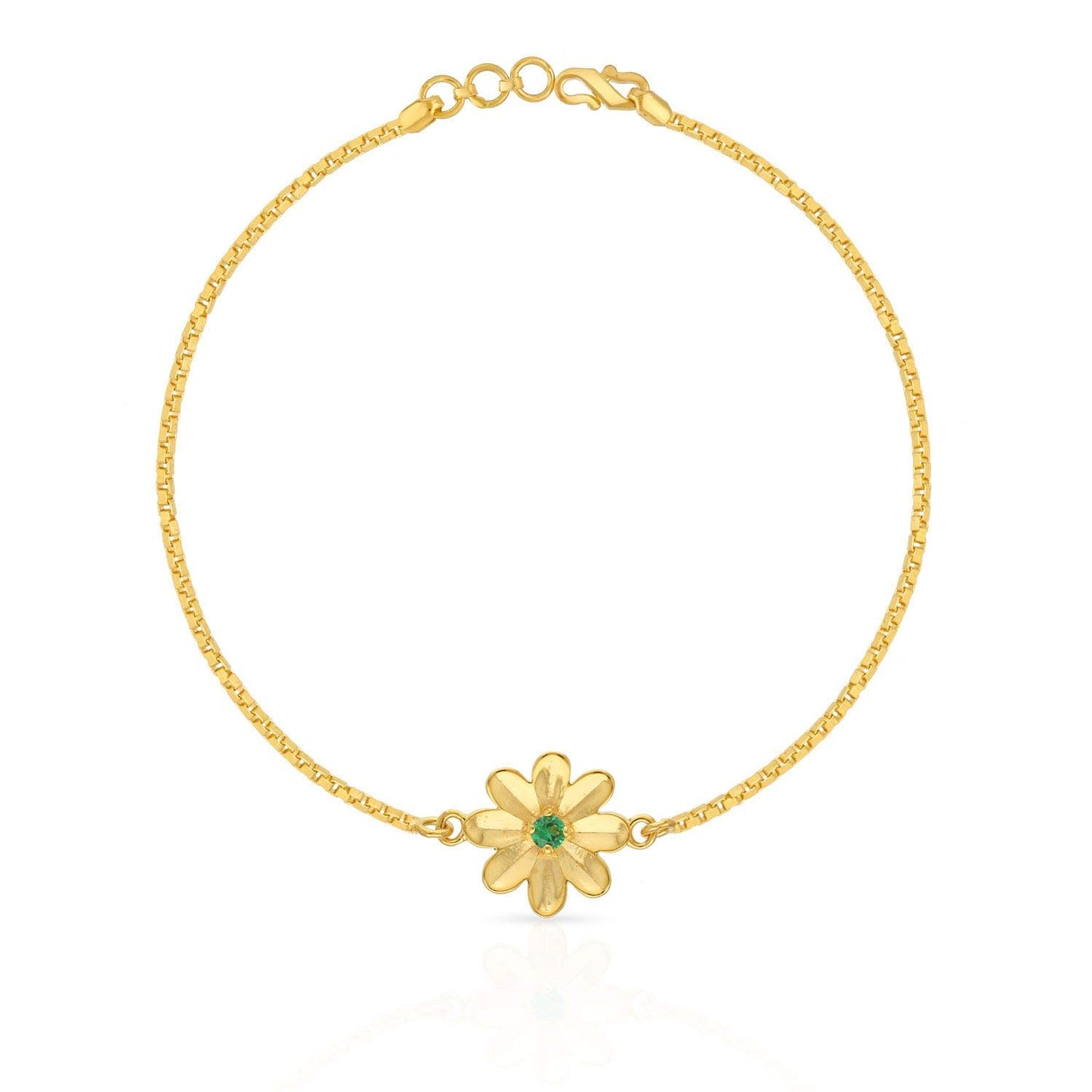 Malabar Gold & Diamonds Gold Bracelet for Women 22 k | 22kt (916) BIS Hallmark Pure Gold Bracelet for Birthday, Anniversary, Diwali & Festive Gift