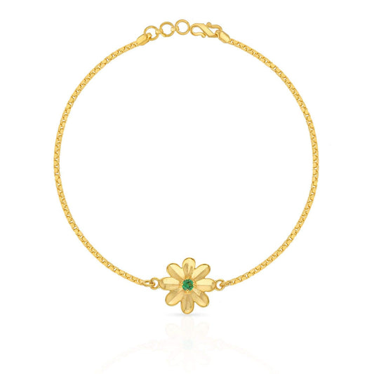 Malabar Gold & Diamonds Gold Bracelet for Women 22 k | 22kt (916) BIS Hallmark Pure Gold Bracelet for Birthday, Anniversary, Diwali & Festive Gift