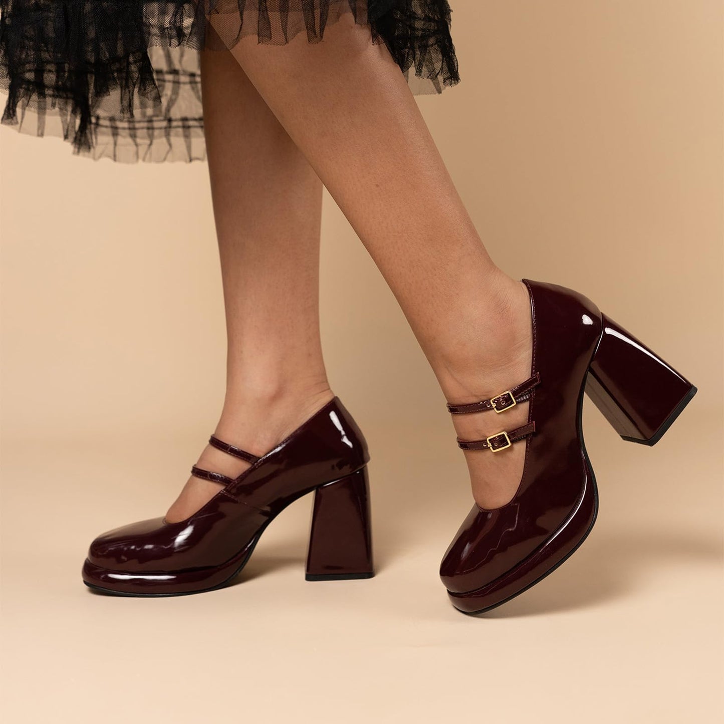 Theater Women Burgundy Freddie Hot Space