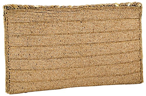 DUCHESS Women's Hand Embroidered Envelope Clutch -Bridal Ethnic Traditional Casual Purse/Clutch/Handbag (23 L x 2.5 W x 13H cm)