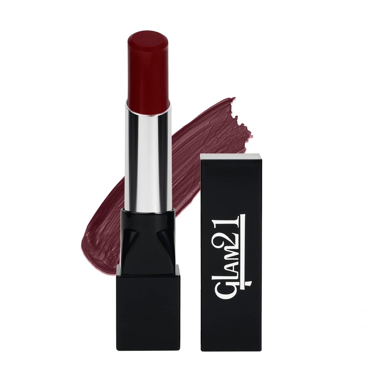 Glam21 Ultra Velvet Lipstick | Long-lasting stay on lips | Lovely matte finish | 2.5gm | Royal Maroon-21