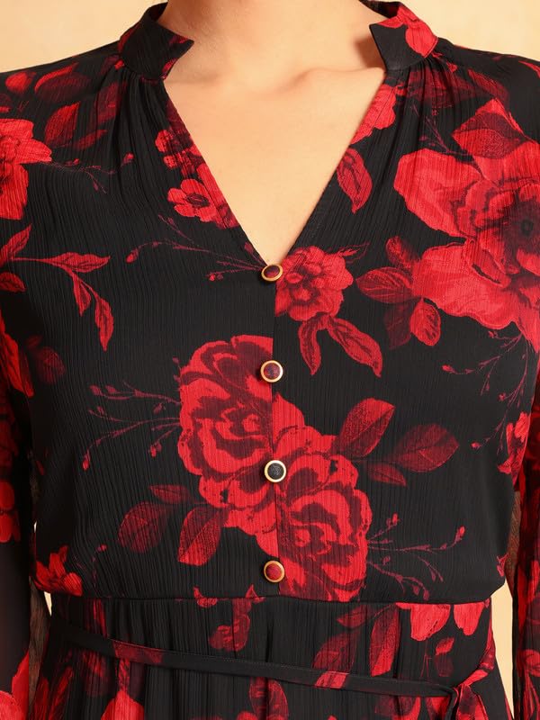 Kazo Melissa Maxi Dress Red