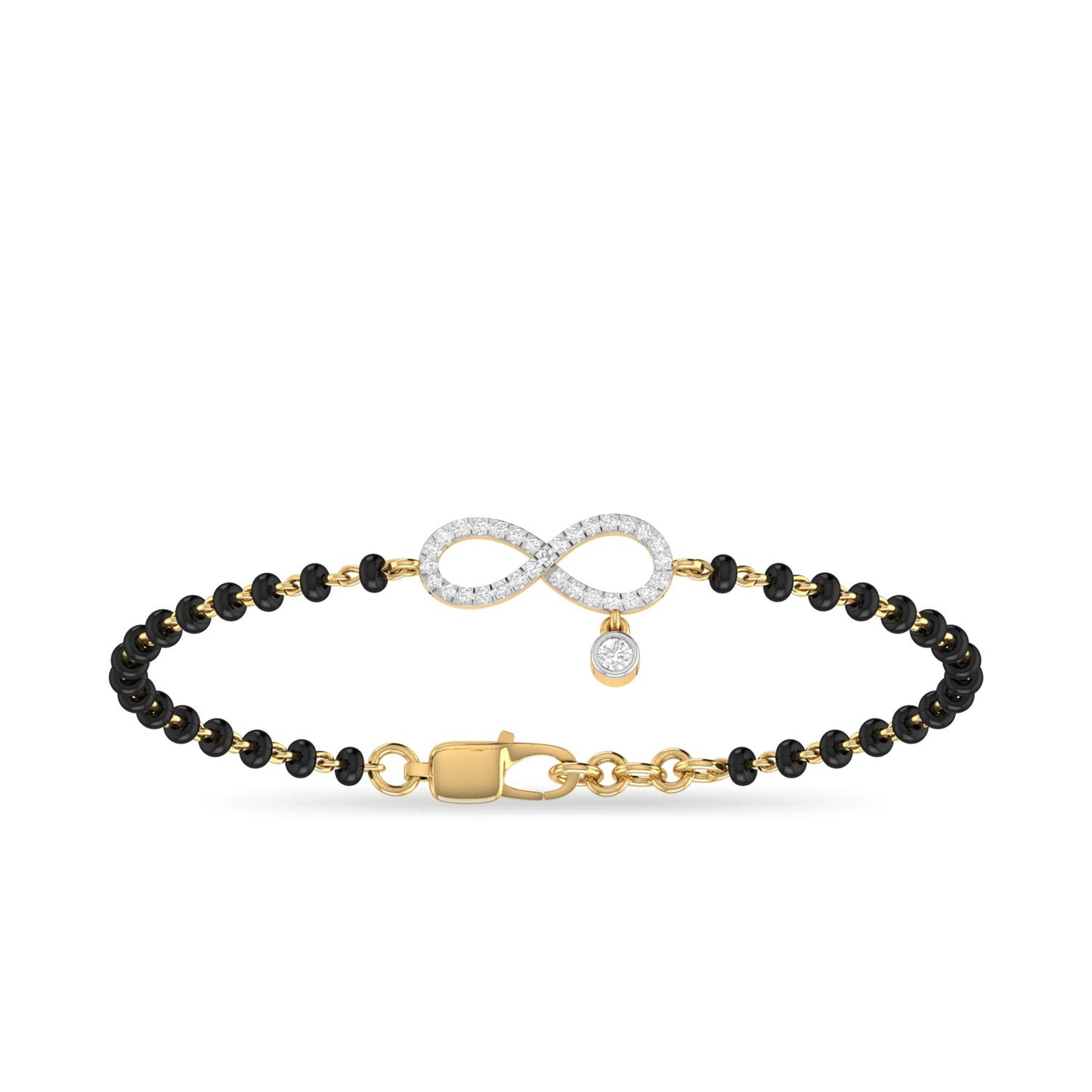 PC Jeweller 18k (750) Yellow Gold and Diamond Bracelet for Women