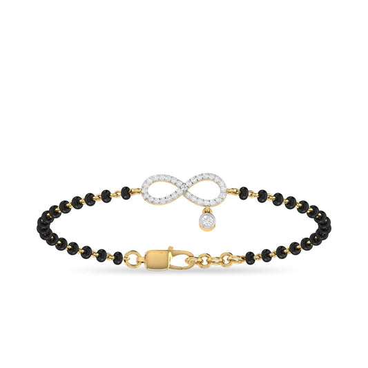 PC Jeweller 18k (750) Yellow Gold and Diamond Bracelet for Women