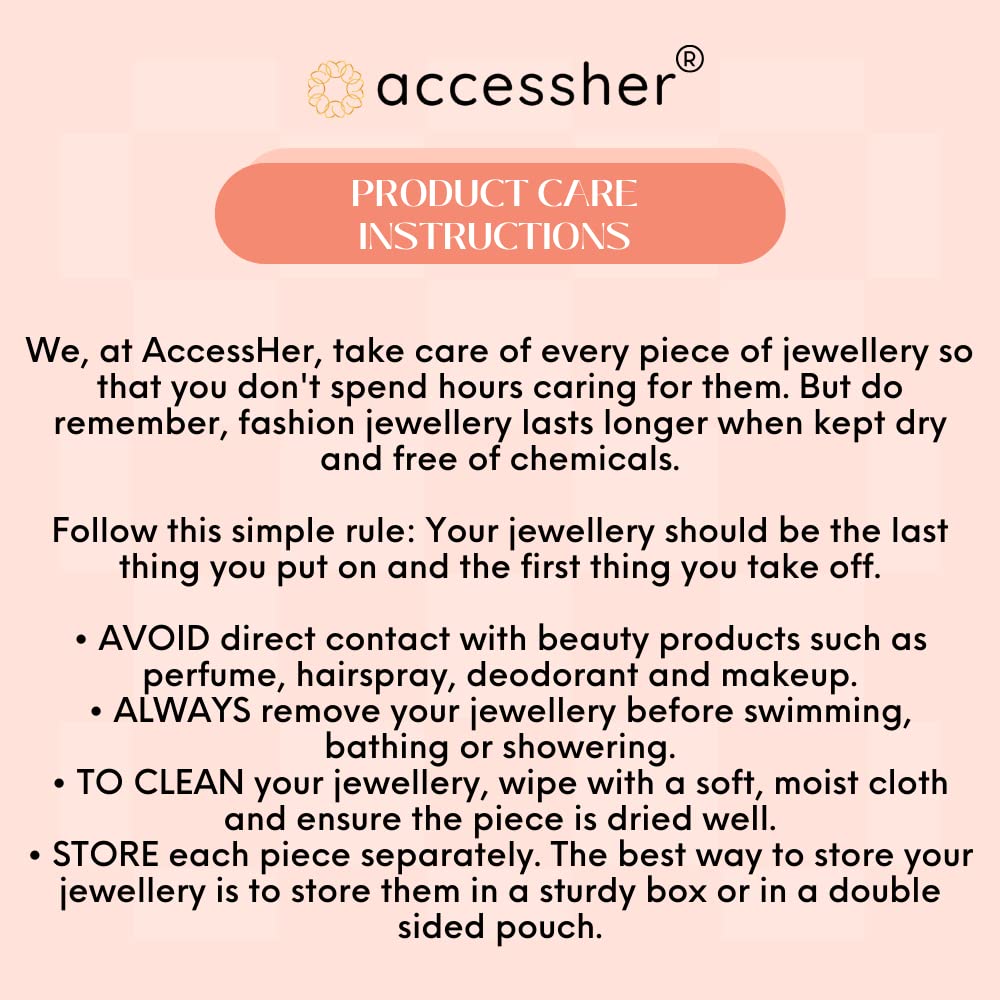 Accessher Gold Plated Statement Modern Chandbali Style Chandelier Dangle Earrings with Pearl Drop Tassels and Push Back Closure for Women and Girls Pack of 1 Pair