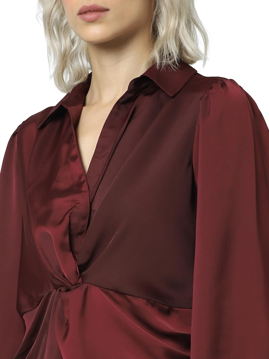 ONLY Regular Fit Shirt (15319543_Windsor Wine_40)