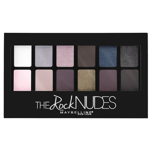 Maybelline New York The Rock Nudes Palette Powder, 0.35 Ounce, Multi, Matte Finish