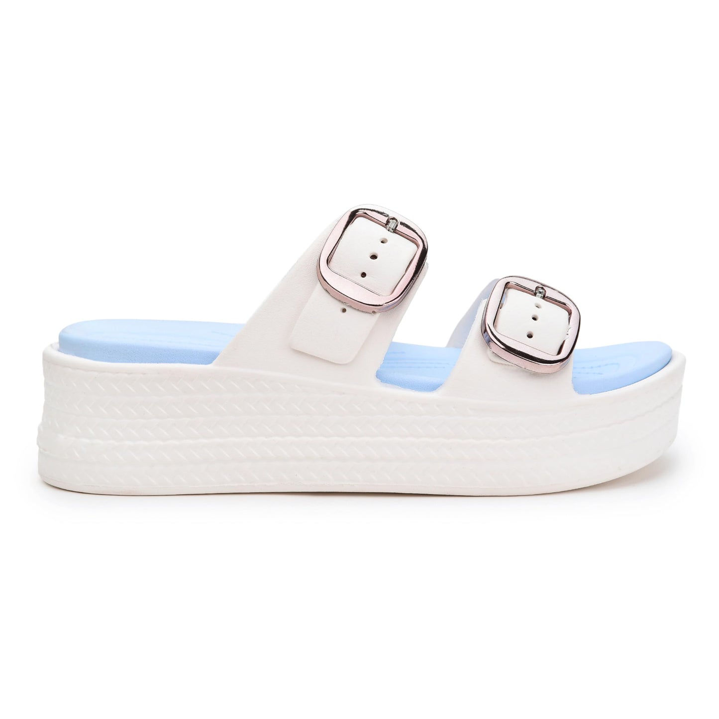 KOBURG Diva Sandals for Women | Durable | Lightweight | Daily | Stylish | Comfortable | Antiskid | Heels | Easy to Clean Sandals | Extra Soft Slide | EVA Sole KS-444
