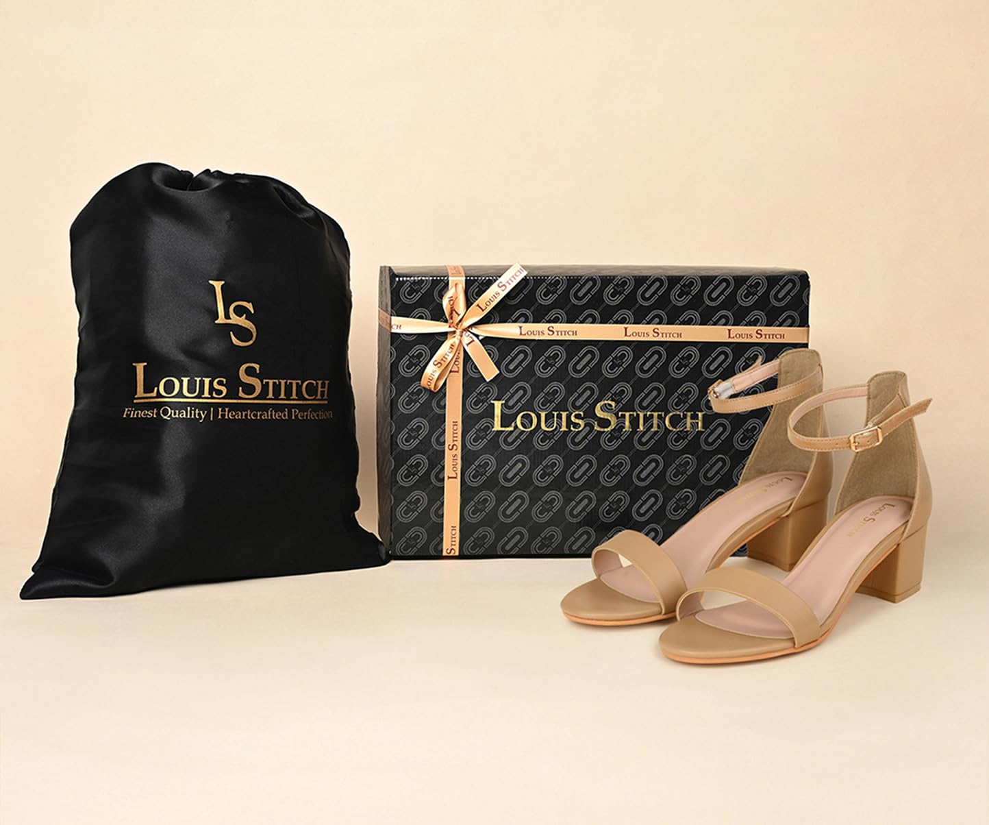 LOUIS STITCH Women’s Block Heel Sandals | Comfortable Sandal for Ladies | LSOF-FI01-AC |