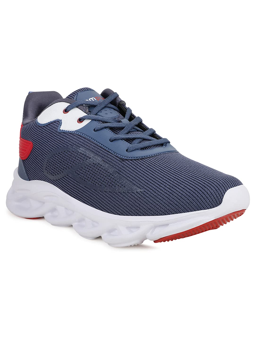 Campus Men's Rhodium R.Slate/RED Sneakers - 6UK/India 5G-855