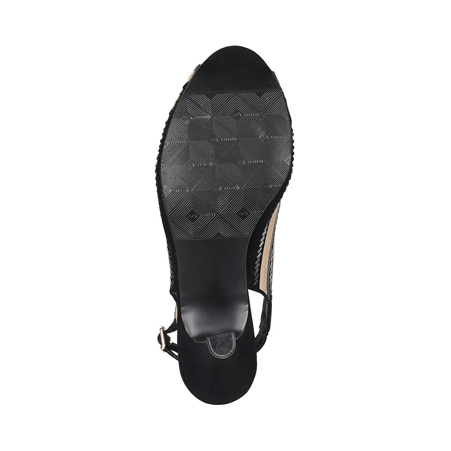 Metro Womens Synthetic Black Sandals (Size (4 UK (37 EU))