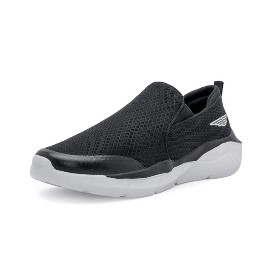 Red Tape Sports Walking Shoes for Men | Comfortable Slip-On Black