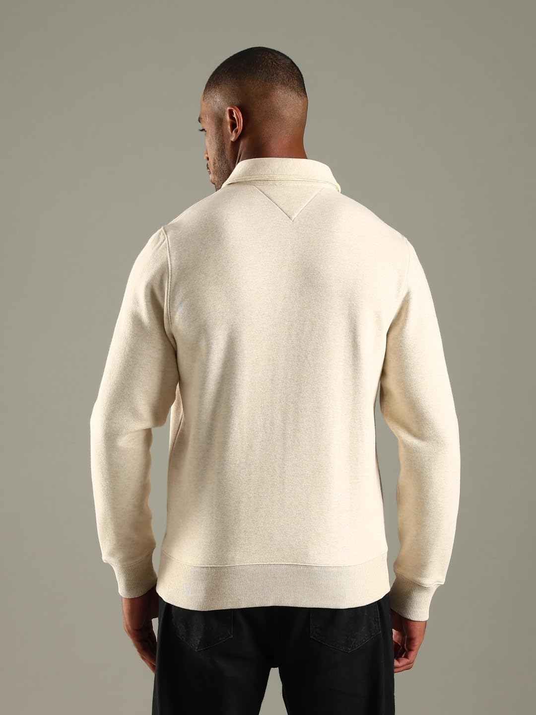 Embroidered Logo Regular Fit Cotton Jacket