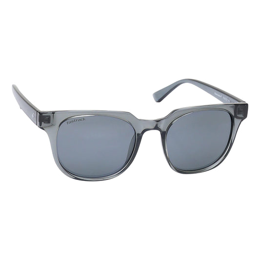 Fastrack Smoke Round Polarised Sunglasses for Unisex