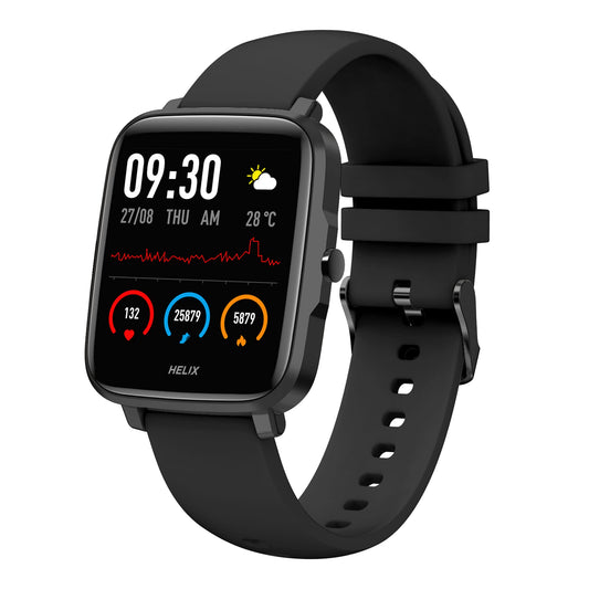 Helix Smart Watch Digital Black Dial Unisex-Adult Watch-TW0HXW201T