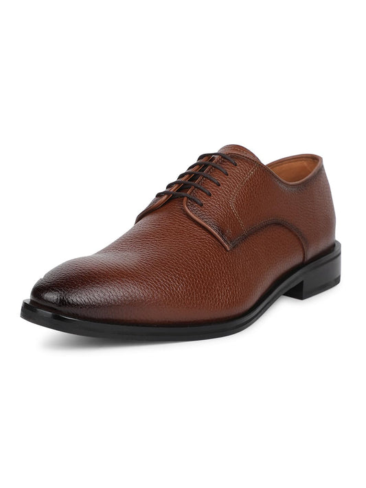 Hush Puppies MESA PDM Laceup, Men's Tan Formal Derby Shoes Size- UK- 8