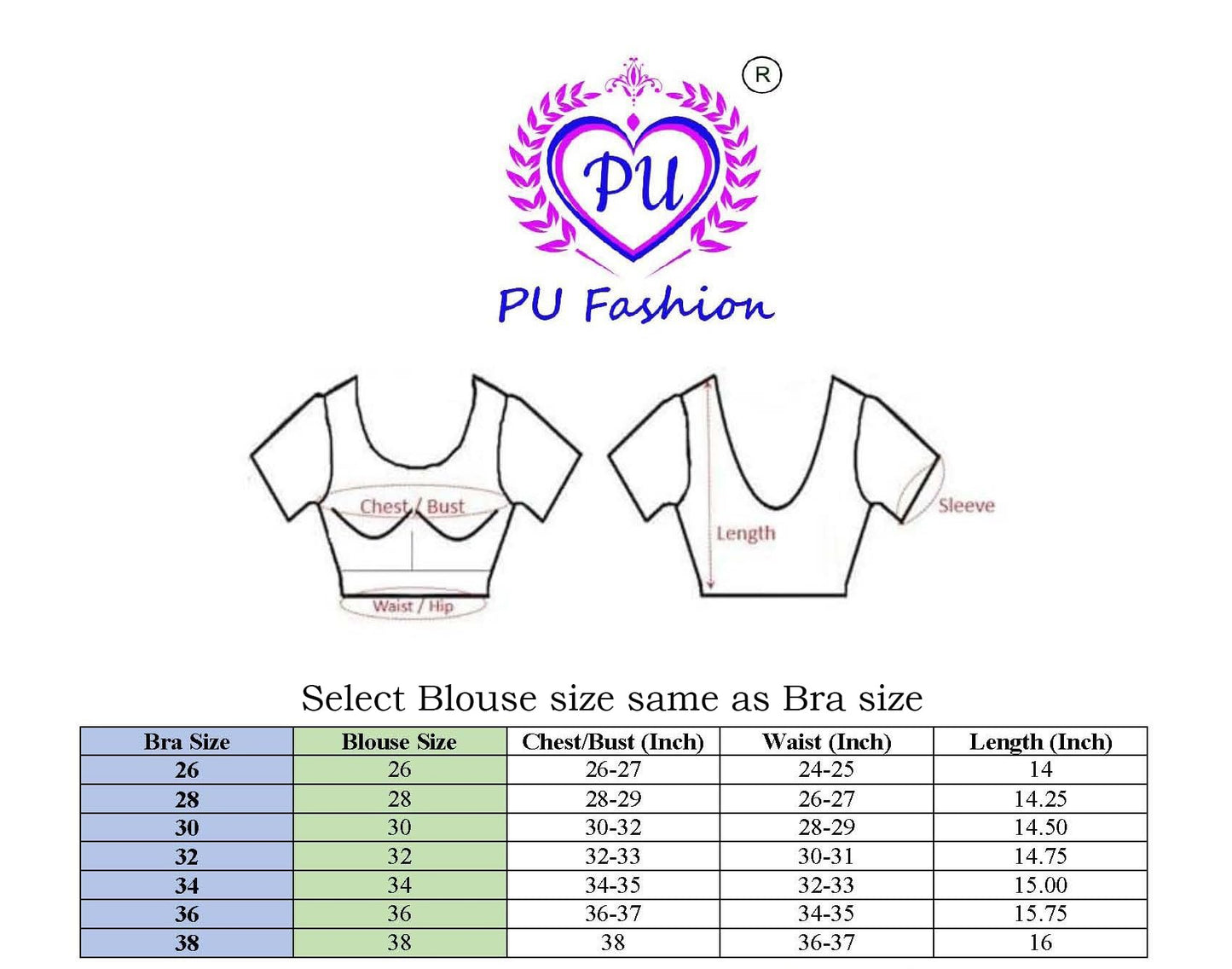 PU Fashion Blouse with Stylish Jacquard Design Pure Cotton Breathable Skin Friendly Material Readymade Saree Blouse for Women Beige Size 28"