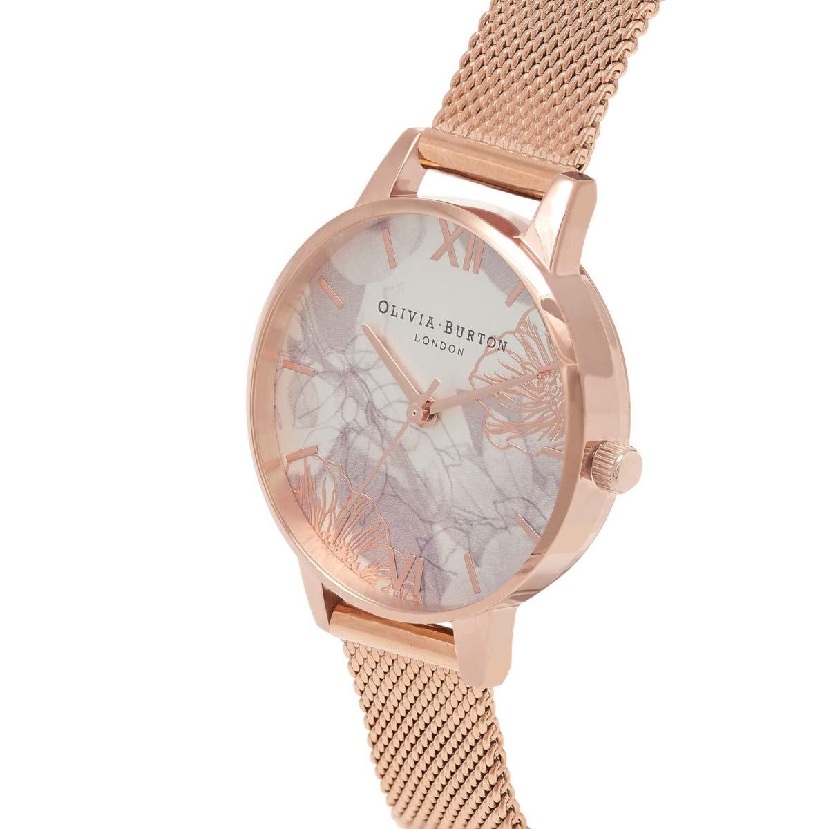 Olivia burton Abstract Florals Analog Multicolor Dial Women's Watch-OB16VM11