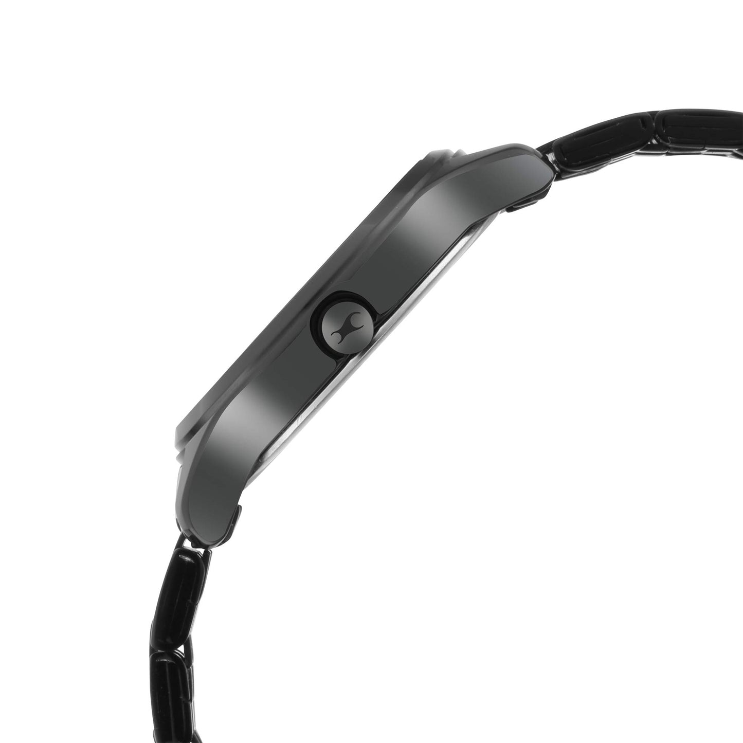 Fastrack Stunners Quartz Analog Black Dial Metal Strap Watch for Girls-NS6248NM01