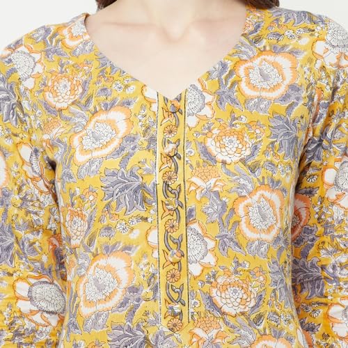 AFSA Women Summer Collection Cotton Printed Unstitched Dress Material With Dupatta