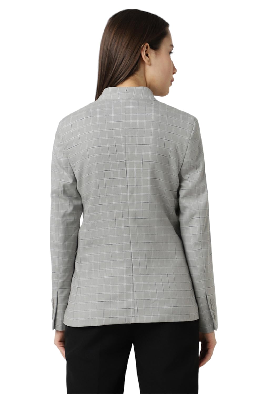 Van Heusen Women's Blazer (VWBZFRGFD79538_Grey