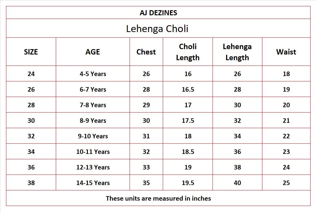 AJ DEZINES Kids Ethnic Wear Jacquard Brasso Printed Sleeveless Yellow Lehenga Choli Set For Girls (G-LH11-YELLOW-38)