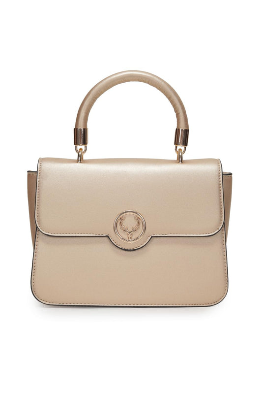 Women Beige Casual Handbag