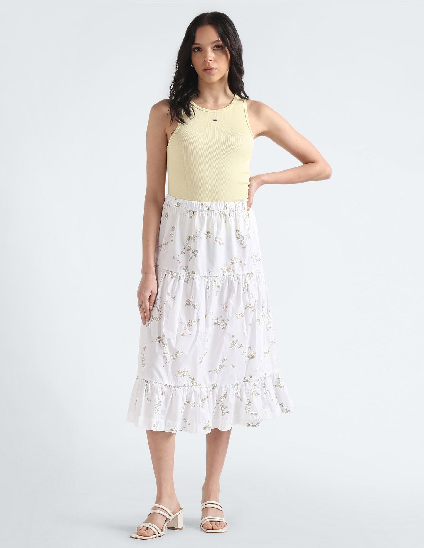 Tommy Helfiger White Color Womens Skirt (XS)