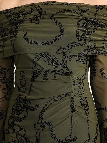 Kazo Countess Midi Dress (Olive M)