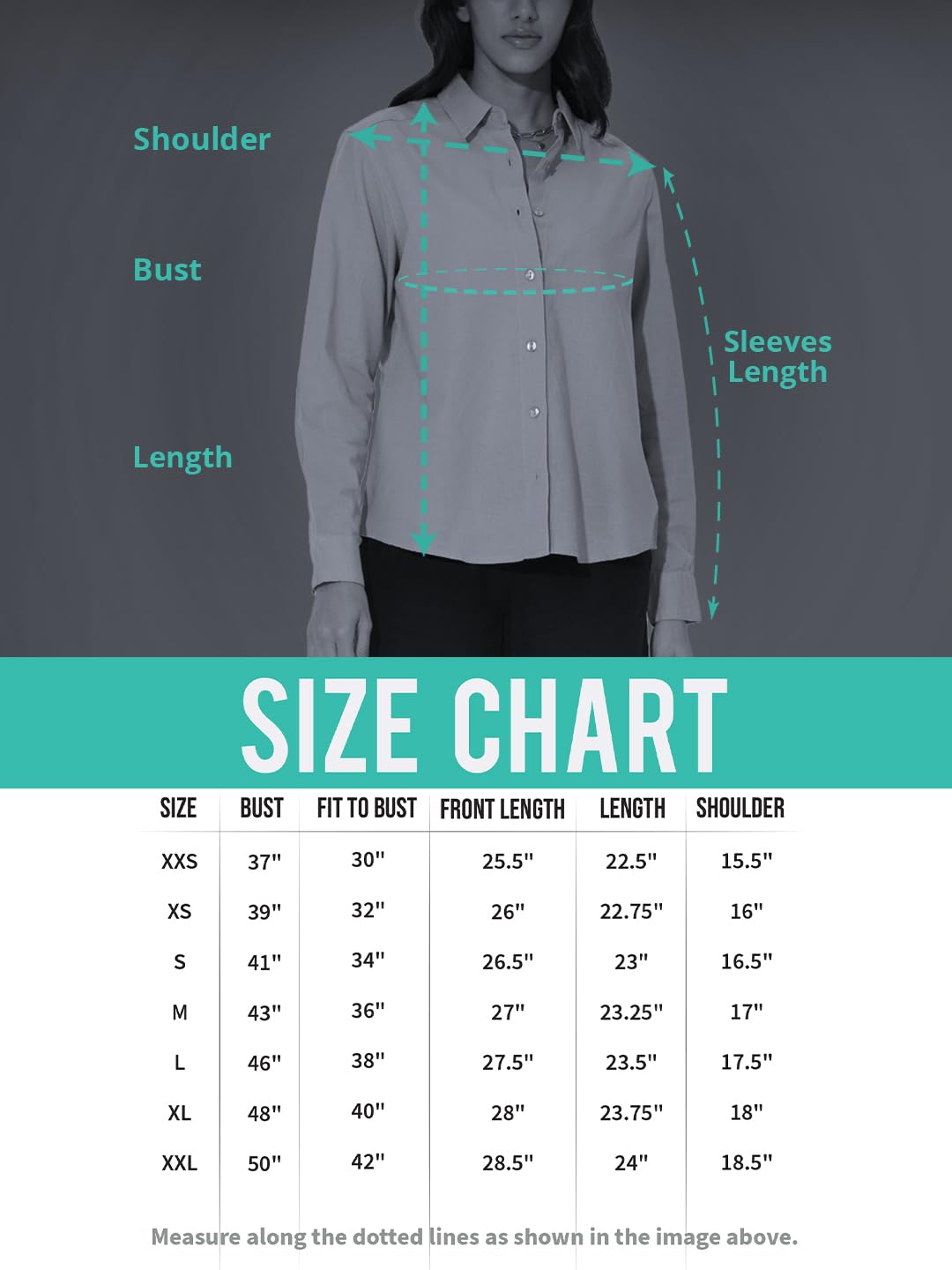 The Souled Store Cotton Linen: Wild Spirit Women and Girls Long Sleeves Collared Neck Button Front Blue Embroidered Lightweight Summer-Ready Cotton Linen Shirt for Casual Streetwear