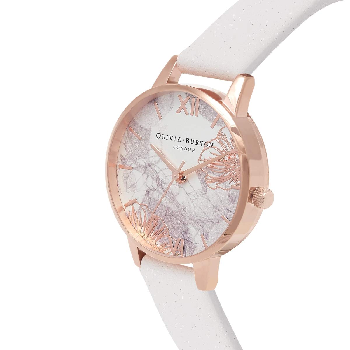 Olivia burton Abstract Florals Analog Multicolor Dial Women's Watch-OB16VM12