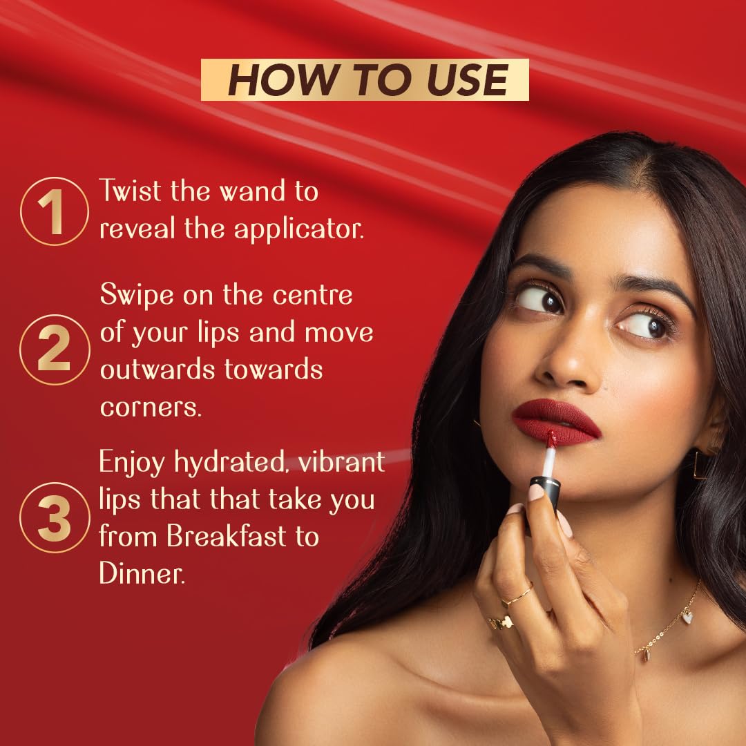 LoveChild Masaba Pocket Liquid Lipstick, Pack of 3 Transfer-Proof, Hydrating Matte Shades with Free Pouch, Hyaluronic Acid, Jojoba Oil & Vitamin E for Long-Lasting, Nourished Lips, Combo 2, 5.4ml