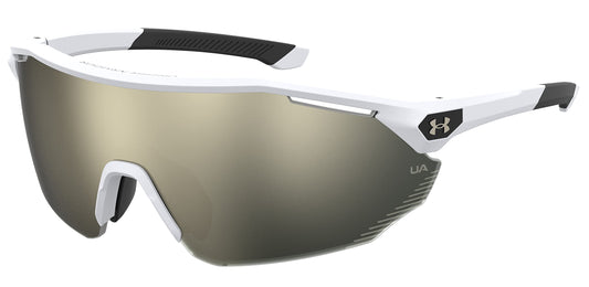 Under Armour Ivory Multilayer Lens Special Shape Sunglass Rimless Grey Frame - 204181Kb799Ue