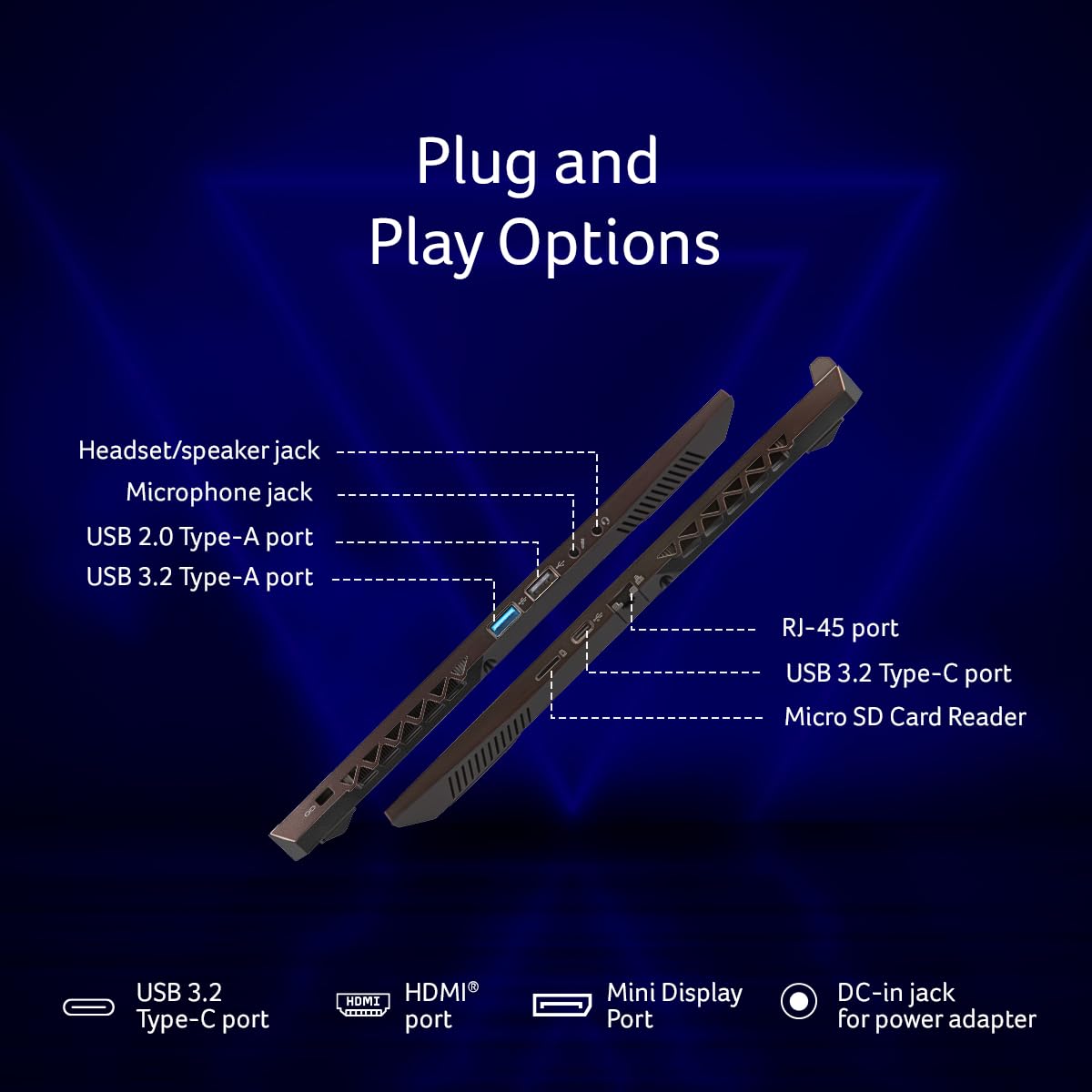 Acer Aspire 7 Intel Core i5-13420H/ NVIDIAGeForce RTXTM 2050 Premium Laptop (Windows 11 Home/16 GB RAM/512GB SSD/54 WHR) A715-79G with 39.62cm (15.6") Full HD Display, Metal Body, 1.99 KG