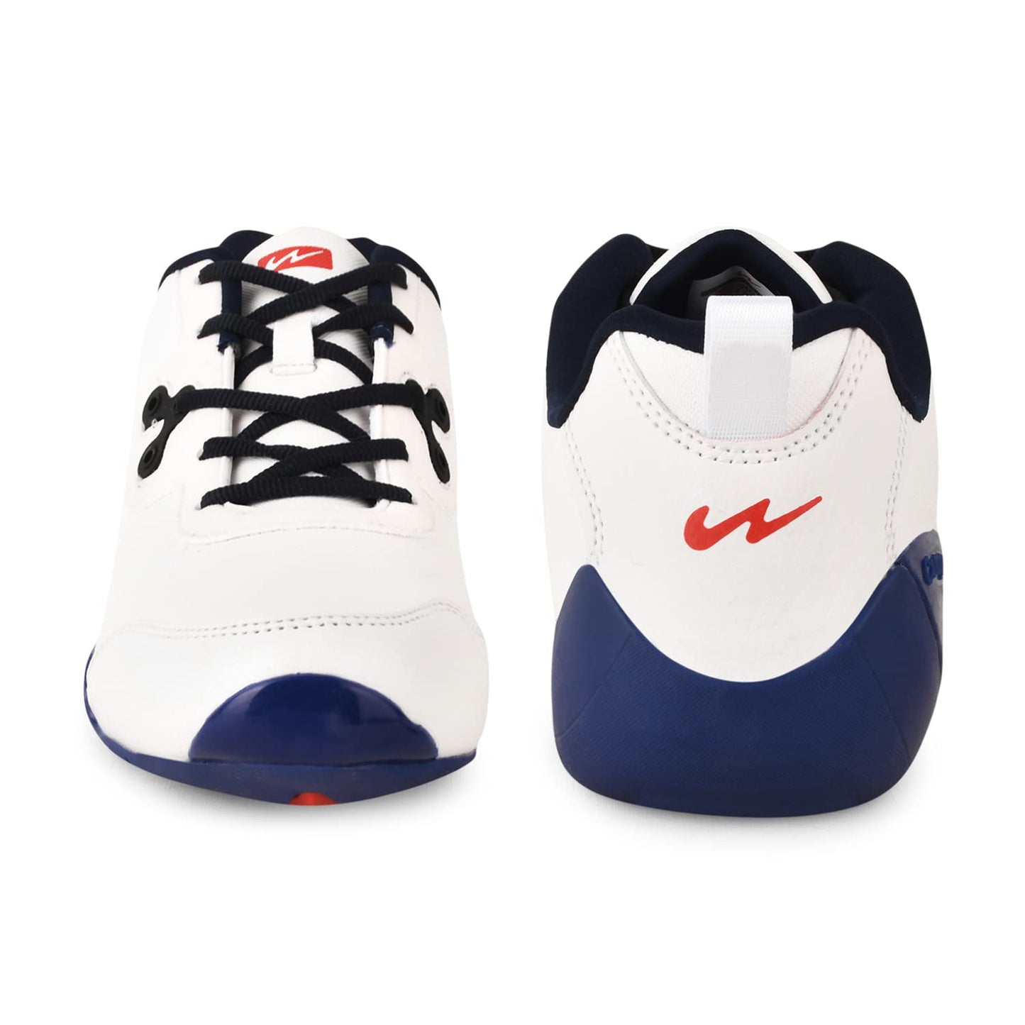 Campus Men Camp ZYLON Sneakers WHT/BLU - 8UK/India, White
