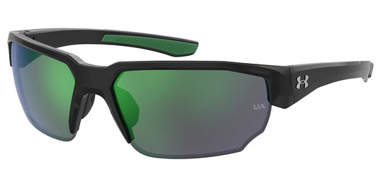 Under Armour Green Multilayer Lens Special Shape Sunglass Rimless Black Green Frame - 2041827Zj71Z9