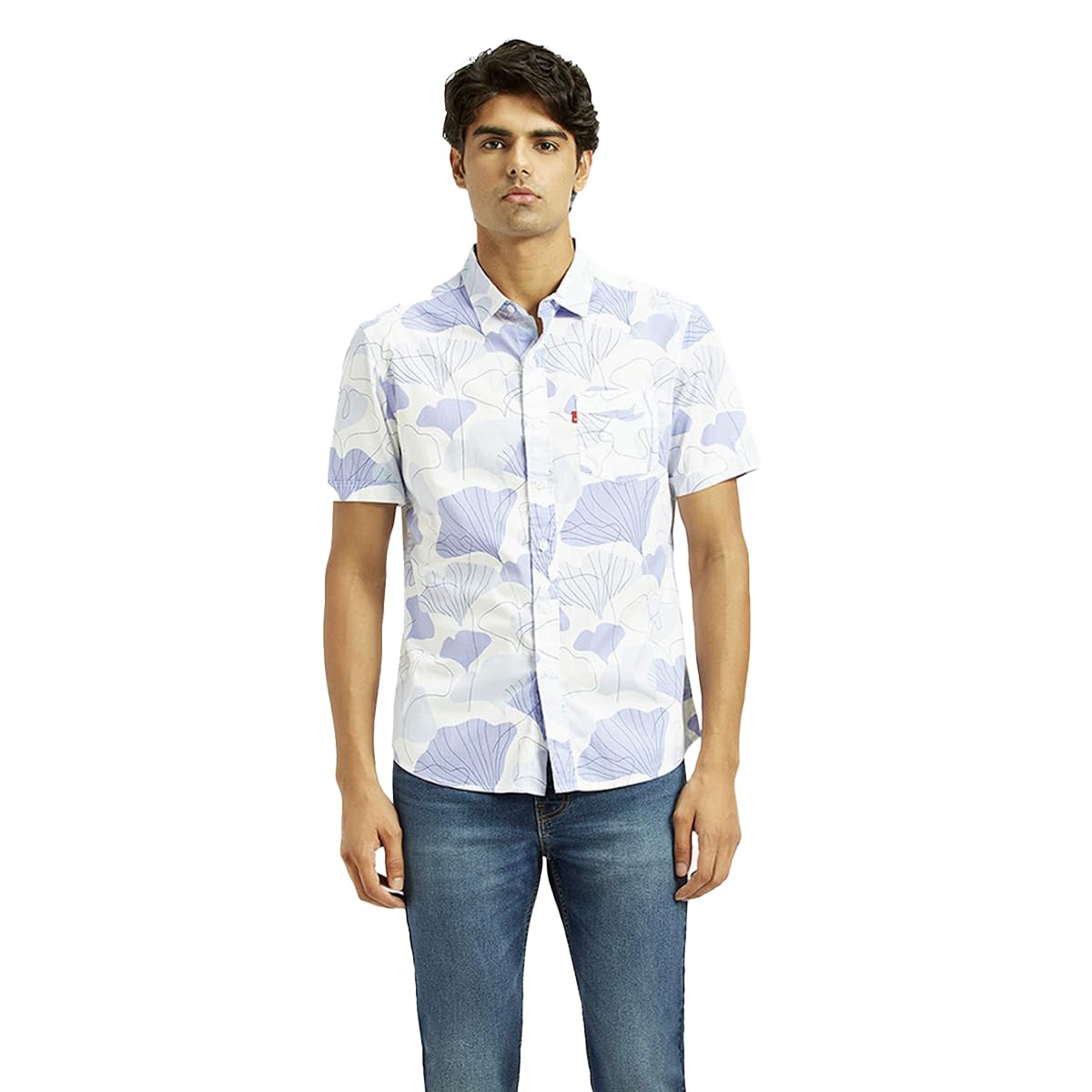 Levi's Men's Slim Fit Shirt (1103_White