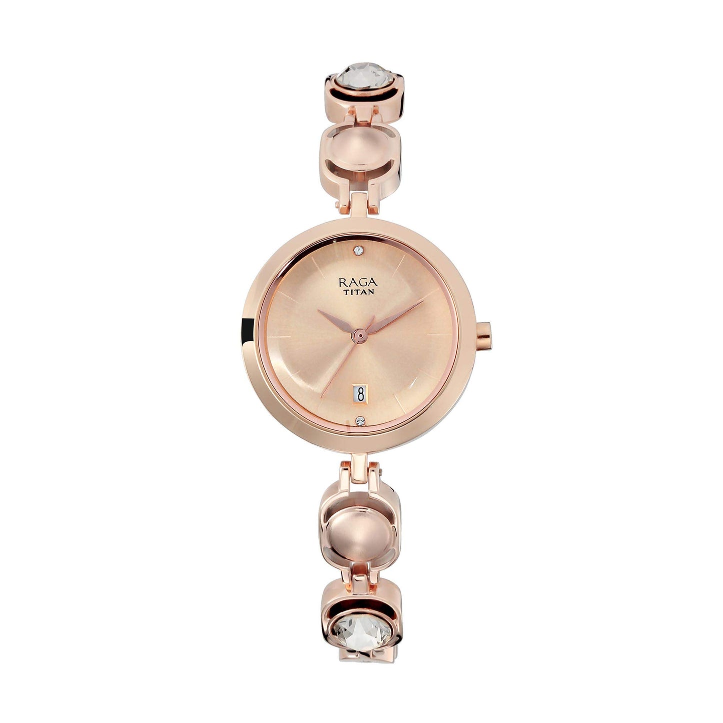 Titan Raga Viva Analog Rose Gold Dial Women's Watch NM2606WM02/NN2606WM02/NP2606WM02