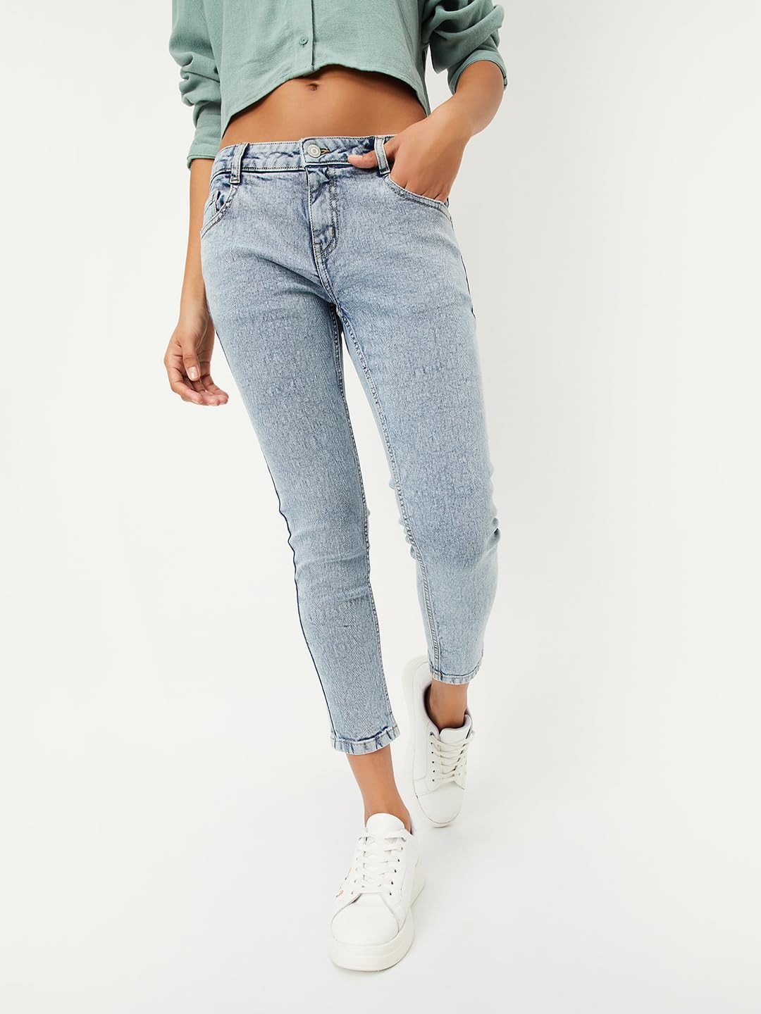 Max Women's Regular Jeans (DJANGO2D_Light Blue