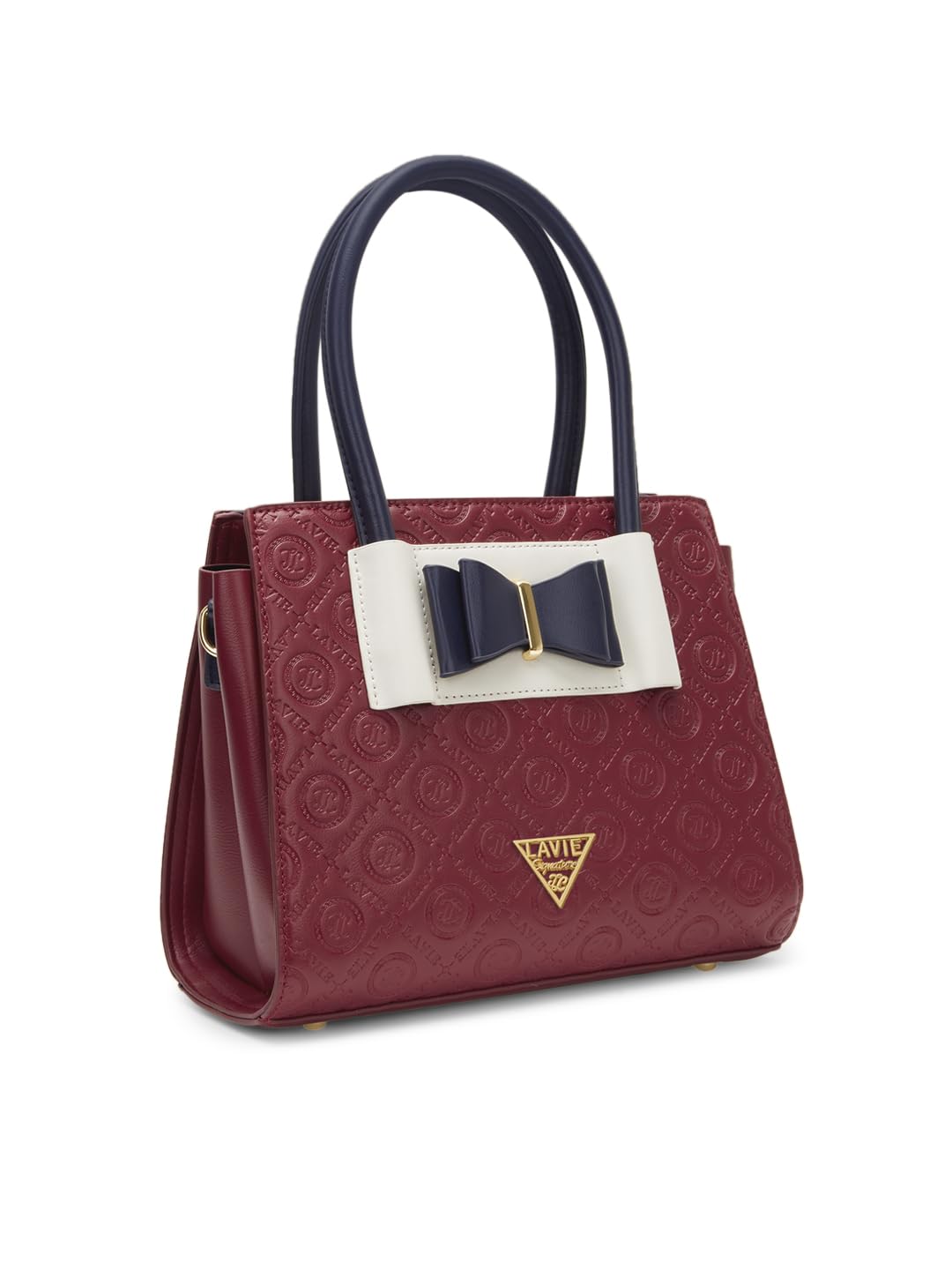 Lavie Signature Women's Geneva Colourblock Satchel Handbag for Women | Satchel Bag for Work | Ladies purse | Stylish Shoulder Bag | Gift For Women
