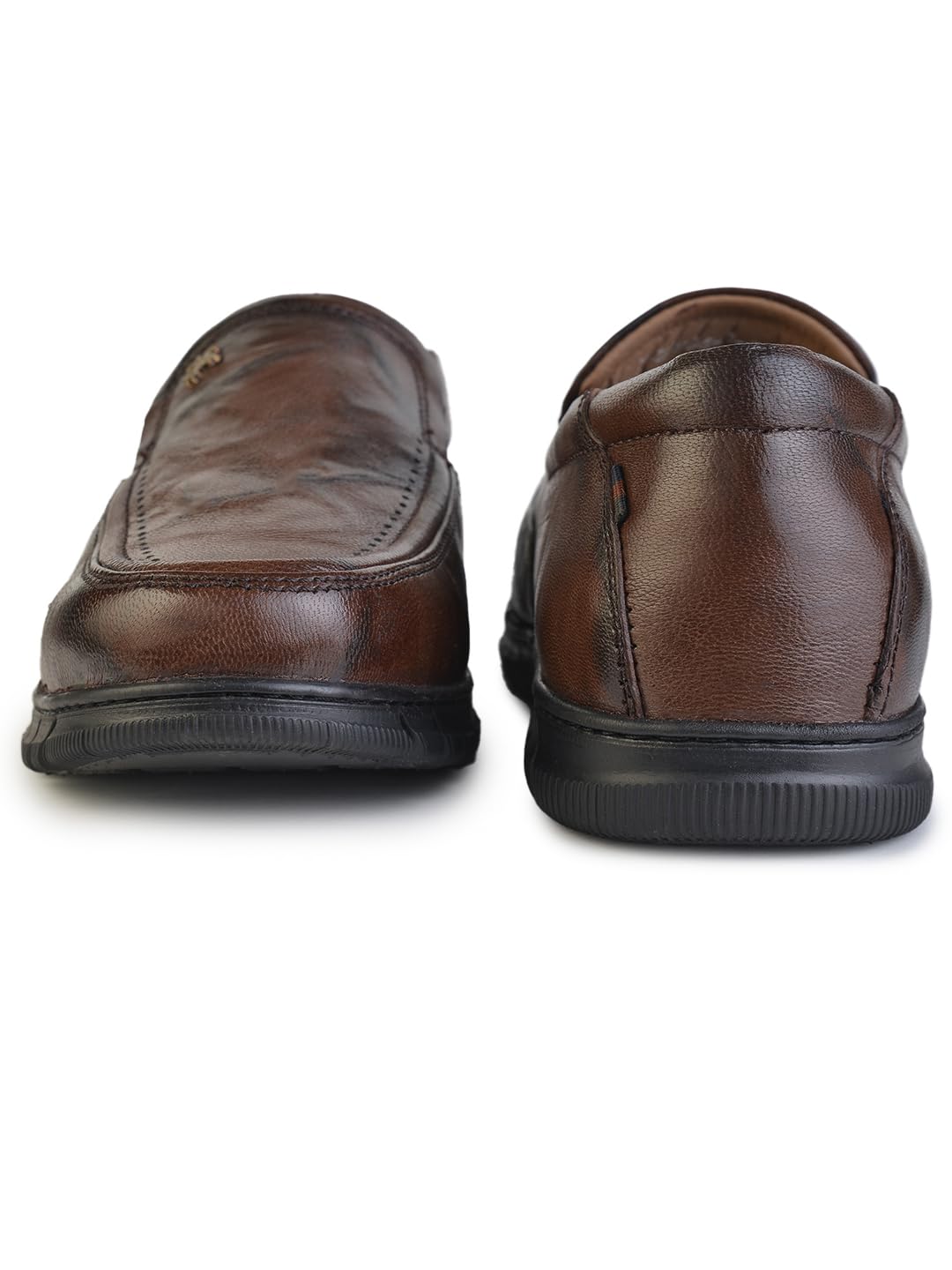 Buckaroo Genuine Leather Brown Casual Shoes for Men: Salt New