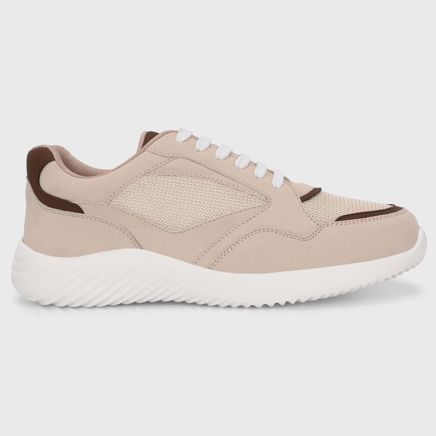 Centrino Women Casual Sneaker | Ultra Soft Cushion | Trendy & Lightweight Design | Low Top Flat Sole | Colorblock Sneakers | White Sneakers Girl Shoes 7620-11