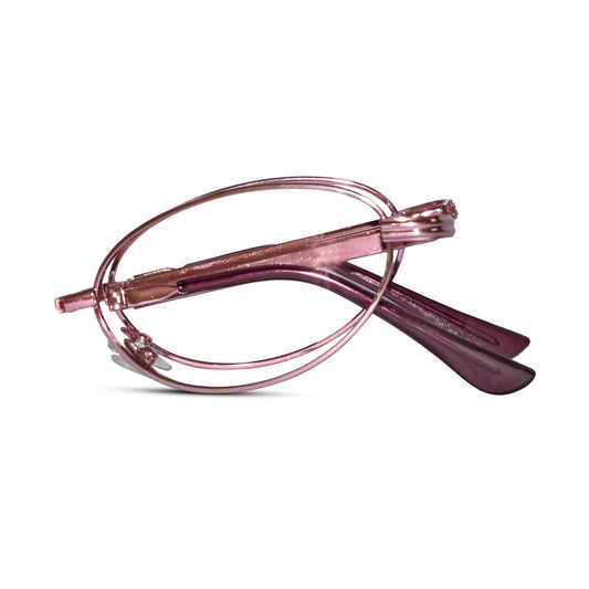 LensKandy Foldable purple Full rim Reading glasses for Women | +1.25 | SRG12