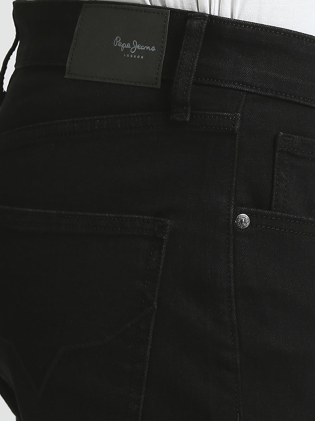 Pepe Jeans Men's Regular Jeans (PM207712S913_Jet Black