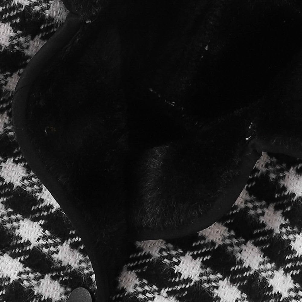 Hopscotch Girls Polyester Waist Length Jackets in Black Color For Ages (4-5 Years)