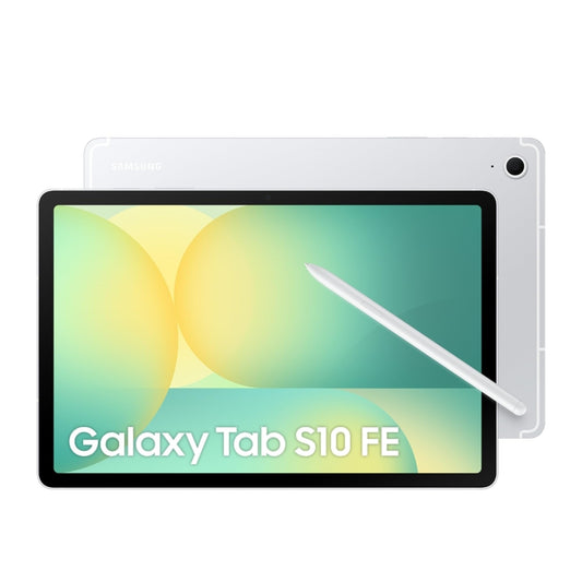 Samsung Galaxy Tab S10 FE, S Pen in-Box, 27.7 cm (10.9 inch) LCD Display, 12 GB RAM, 256 GB Storage, Wi-Fi Tablet, Silver