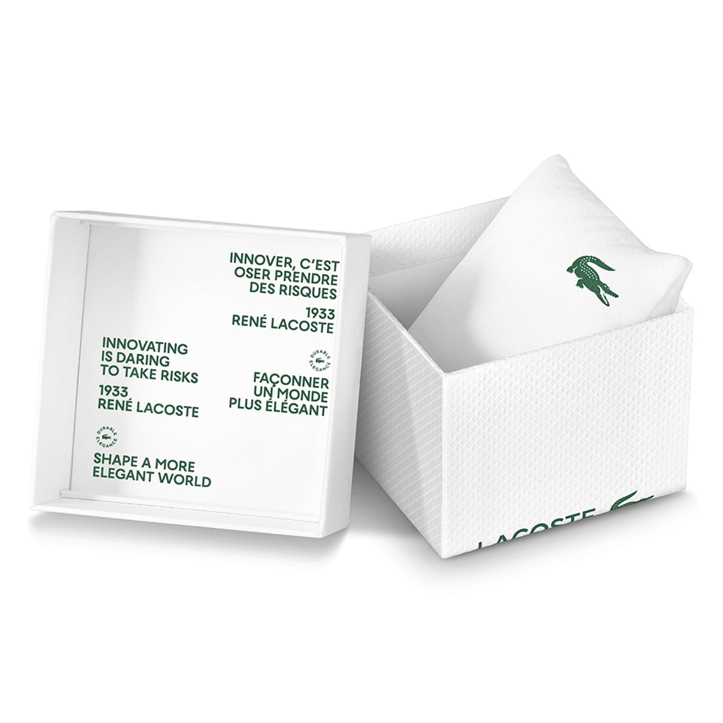 Lacoste Lacoste.12.12 Swift Qtz Basic Pink Round Dial Women's Watch|Leather Material|Multi Color Band - 2001437