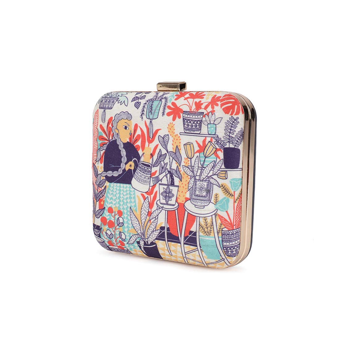 Chumbak Women s Crossbody Bags Madhubani OffWhite