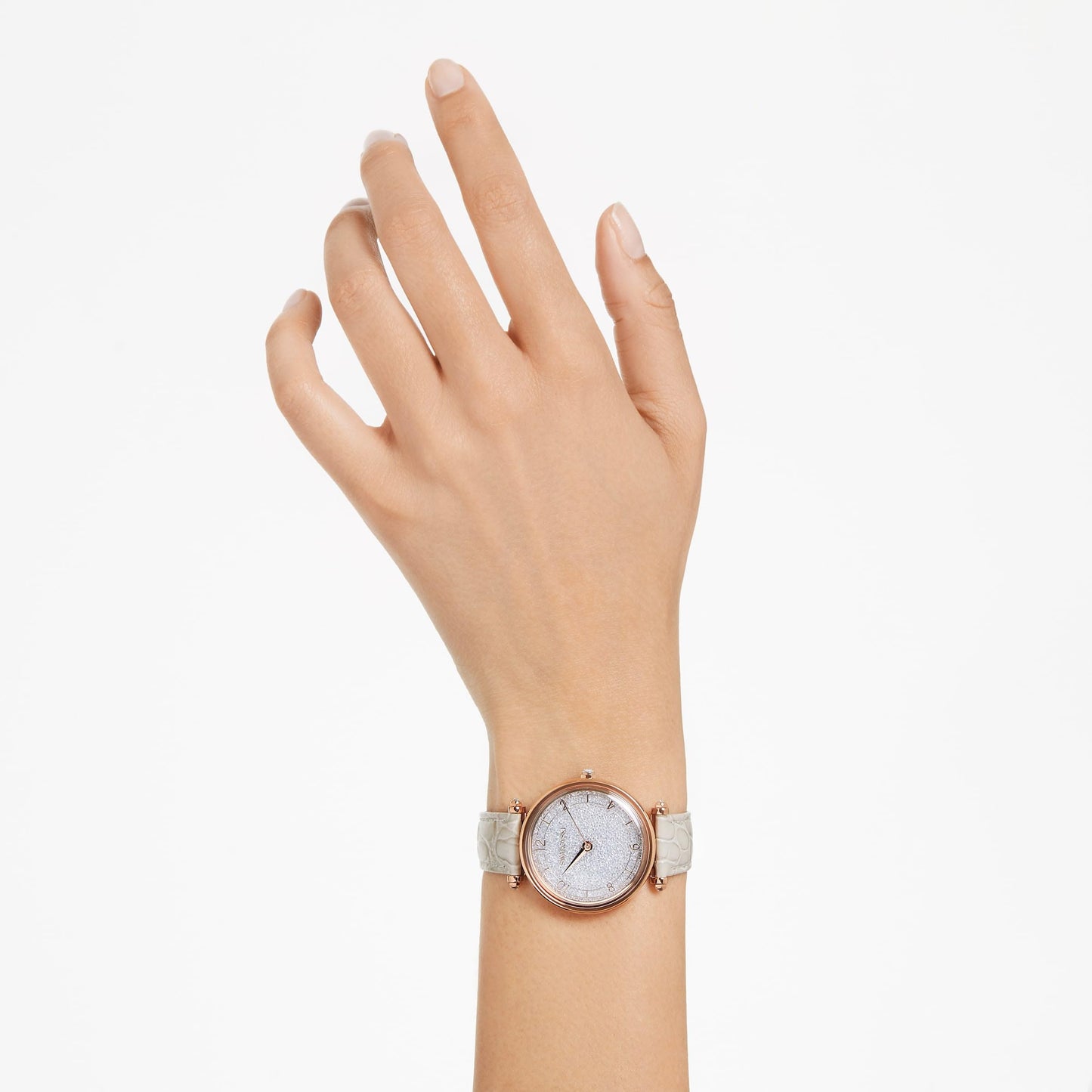 Swarovski Analog Beige Dial Women's Watch-5656899