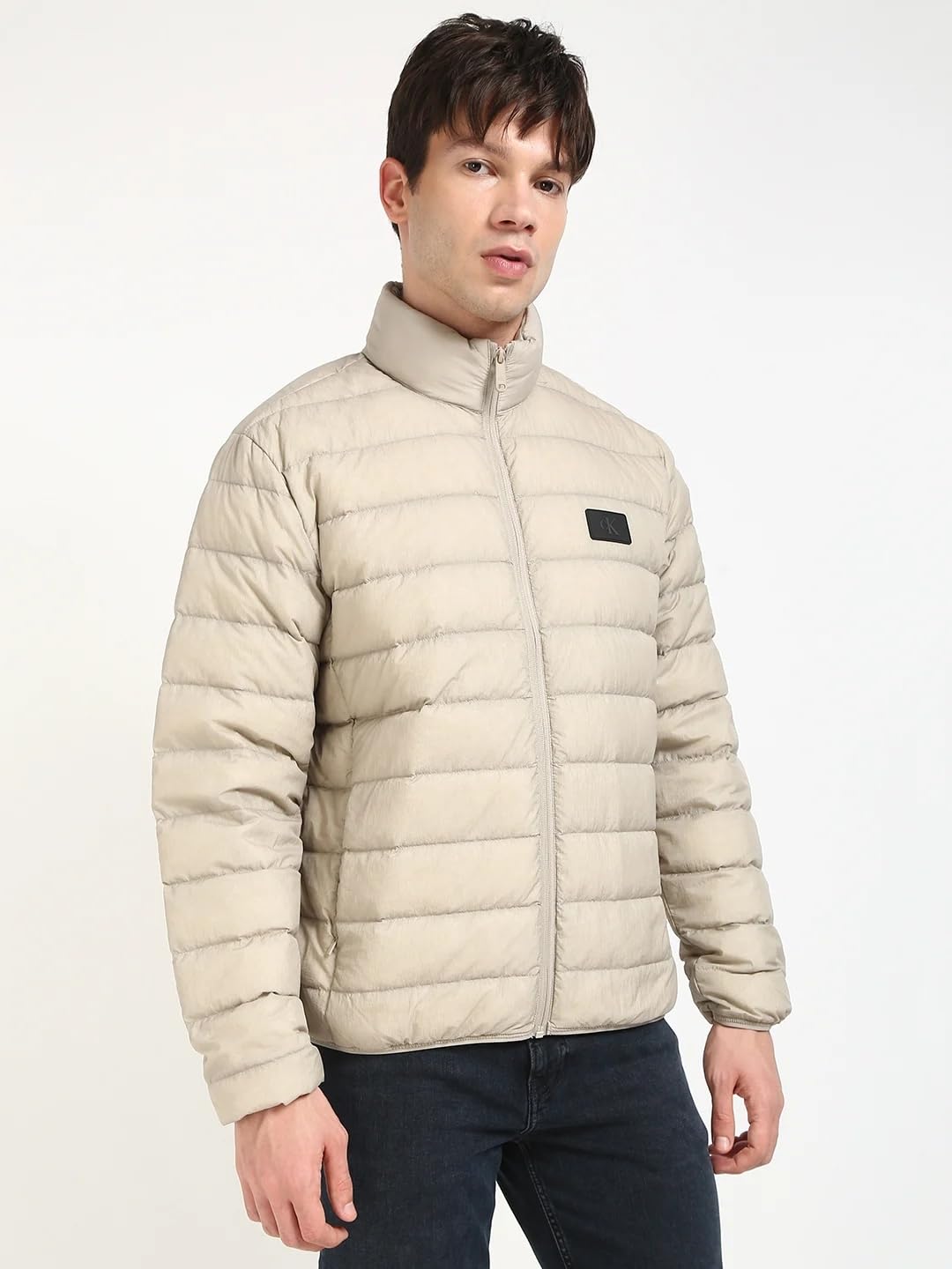 Calvin Klein Jeans Quilted Regular Fit Nylon Jacket